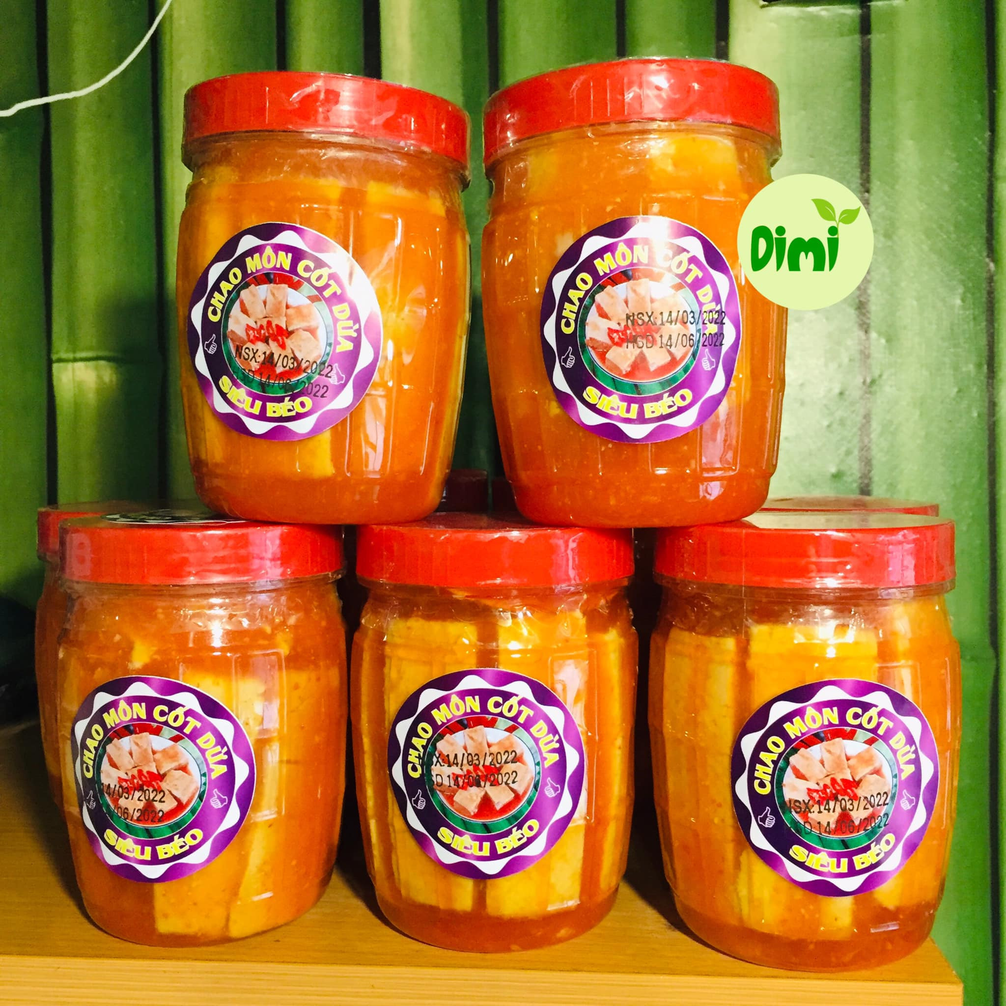 CHAO MÔN CỐT DỪA  siêu béo thơm